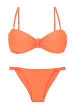 Carica l&#39;immagine nel visualizzatore di Gallery, Product Front: Rio De Sol Ensemble Set Dende Bandeau-Crispy Cheeky-Crispy

