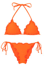 Carica l&#39;immagine nel visualizzatore di Gallery, Product Front: Rio De Sol Ensemble Set Dots-Orange Frufru
