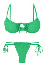Carica l&#39;immagine nel visualizzatore di Gallery, Product Front: Rio De Sol Ensemble Set Dots-Tambourine Balconet-Tie Pipa
