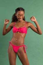 Carica l&#39;immagine nel visualizzatore di Gallery, Image 12: Rio De Sol Ensemble Set Dots-Virtual-Pink Balconet-Tie Pipa
