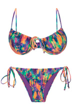 Carica l&#39;immagine nel visualizzatore di Gallery, Product Front: Rio De Sol Ensemble Set Euphoria Balconet-Tie Lacinho
