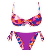 Carica l&#39;immagine nel visualizzatore di Gallery, Product Back: Rio De Sol Ensemble Set Funny Balconet-Tie Ibiza-Comfy
