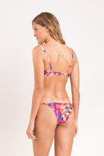 Carica l&#39;immagine nel visualizzatore di Gallery, Model Back: Rio De Sol Ensemble Set Funny Bandeau-Joy Lacinho
