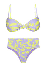 Carica l&#39;immagine nel visualizzatore di Gallery, Product Front: Rio De Sol Ensemble Set Glow Bandeau-Joy Hotpants
