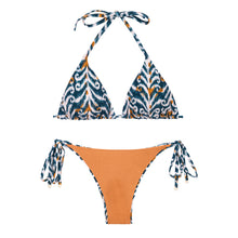 Carica l&#39;immagine nel visualizzatore di Gallery, Product Back: Rio De Sol Ensemble Set Ikat Tri-Inv Ibiza
