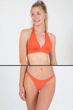 Carica l&#39;immagine nel visualizzatore di Gallery, Model Front: Rio De Sol Ensemble Set Light-Peach Halter-Cos Essential-Comfy
