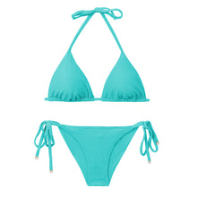 Carica l&#39;immagine nel visualizzatore di Gallery, Product Front: Rio De Sol Ensemble Set Malibu-Atol Tri-Inv Cheeky-Tie
