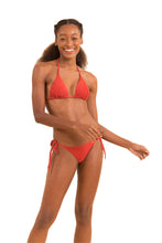 Carica l&#39;immagine nel visualizzatore di Gallery, Image 04: Rio De Sol Ensemble Set Malibu-Chili Tri-Inv Cheeky-Tie
