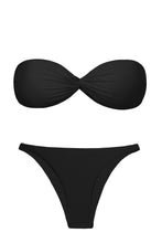 Carica l&#39;immagine nel visualizzatore di Gallery, Product Front: Rio De Sol Ensemble Set Nero Twist Leblon
