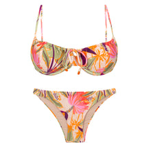 Carica l&#39;immagine nel visualizzatore di Gallery, Product Front: Rio De Sol Ensemble Set Oasis Balconet-Tie Leblon
