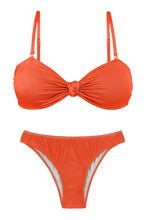 Carica l&#39;immagine nel visualizzatore di Gallery, Product Front: Rio De Sol Ensemble Set Paprica Bandeau-Joy Essential
