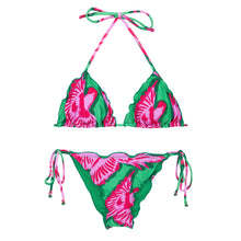 Carica l&#39;immagine nel visualizzatore di Gallery, Product Front: Rio De Sol Ensemble Set Parrots Frufru Frufru
