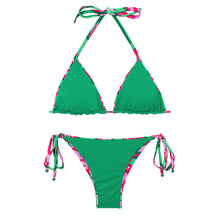 Carica l&#39;immagine nel visualizzatore di Gallery, Product Back: Rio De Sol Ensemble Set Parrots Tri-Inv Ibiza
