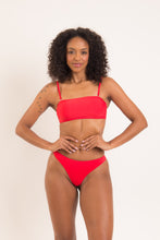 Carica l&#39;immagine nel visualizzatore di Gallery, Image 06: Rio De Sol Ensemble Set Rouge Bandeau-Reto Nice-Fio
