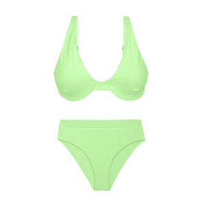 Product Front: Rio De Sol Ensemble Set Sand-Menta Chantal Kora