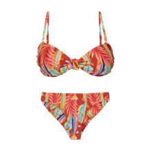 Carica l&#39;immagine nel visualizzatore di Gallery, Product Front: Rio De Sol Ensemble Set Sea-Bloom Bandeau-Joy Nice
