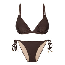 Carica l&#39;immagine nel visualizzatore di Gallery, Product Front: Rio De Sol Ensemble Set Shimmer-Coffee Tri-Fixo Ibiza-Comfy
