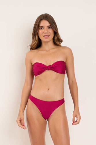 Model Front: Rio De Sol Ensemble Set Shimmer-Desejo Bandeau-Joy Essential