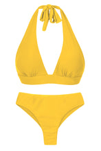 Carica l&#39;immagine nel visualizzatore di Gallery, Product Front: Rio De Sol Ensemble Set Sunflower Halter-Cos Ciao
