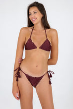 Carica l&#39;immagine nel visualizzatore di Gallery, Model Front: Rio De Sol Haut Top Barolo Frufru
