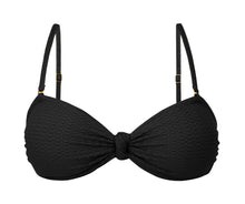 Carica l&#39;immagine nel visualizzatore di Gallery, Product Front: Rio De Sol Haut Top Bora-Black Bandeau-Joy
