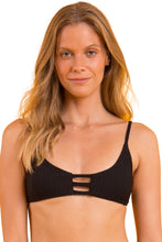 Carica l&#39;immagine nel visualizzatore di Gallery, Gallery: Rio De Sol Haut Top Bora-Black Bra-Trio
