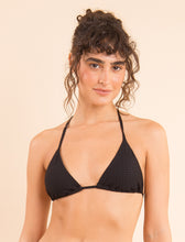 Carica l&#39;immagine nel visualizzatore di Gallery, Model Front: Rio De Sol Haut Top Bora-Black Tri-Inv
