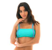 Carica l&#39;immagine nel visualizzatore di Gallery, Gallery: Rio De Sol Haut Top Duo Pink Blue
