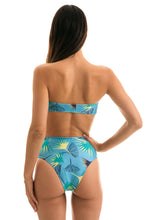 Carica l&#39;immagine nel visualizzatore di Gallery, Model Back: Rio De Sol Haut Top Flower Geometric Reto
