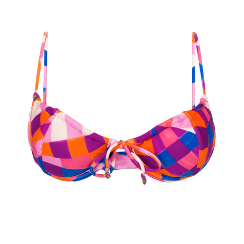 Product Front: Rio De Sol Haut Top Funny Balconet-Tie