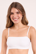 Carica l&#39;immagine nel visualizzatore di Gallery, Gallery: Rio De Sol Haut Top Memphis-White Bandeau-Reto
