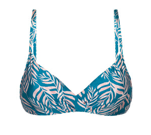 Product Front: Rio De Sol Haut Top Palms-Blue Balconet-Inv