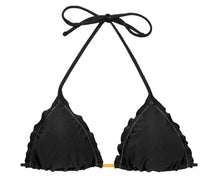 Carica l&#39;immagine nel visualizzatore di Gallery, Product Front: Rio De Sol Haut Top Shimmer-Black Frufru
