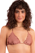 Carica l&#39;immagine nel visualizzatore di Gallery, Gallery: Rio De Sol Haut Top Shimmer-Copper Frufru
