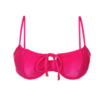 Carica l&#39;immagine nel visualizzatore di Gallery, Product Front: Rio De Sol Haut Top Shimmer-Olinda Balconet-Tie
