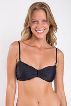 Carica l&#39;immagine nel visualizzatore di Gallery, Gallery: Rio De Sol Haut Top Touch-Black Bandeau-Crispy
