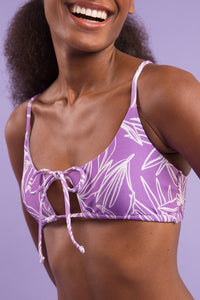 Image 08: Rio De Sol Haut Top Trail-Purple Tank-Tie