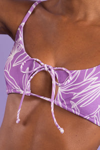 Image 12: Rio De Sol Haut Top Trail-Purple Tank-Tie