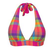 Carica l&#39;immagine nel visualizzatore di Gallery, Product Front: Rio De Sol Haut Top Tulip-Garden Halter-Cos
