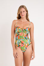 Carica l&#39;immagine nel visualizzatore di Gallery, Model Front: Rio De Sol Une Pièce Tropical Sara-Op
