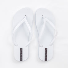 Carica l&#39;immagine nel visualizzatore di Gallery, Product Front: Rio De Sol Tongs White Slim
