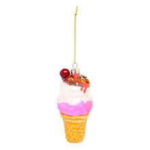 Carica l&#39;immagine nel visualizzatore di Gallery, Product Front: Sunnylife Fête Festive Ornament Ice Cream
