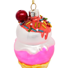Carica l&#39;immagine nel visualizzatore di Gallery, Product Back: Sunnylife Fête Festive Ornament Ice Cream
