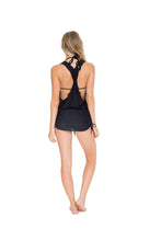 Carica l&#39;immagine nel visualizzatore di Gallery, T-Back Mini Dress Black
