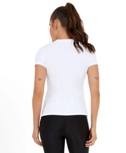 Carica l&#39;immagine nel visualizzatore di Gallery, T-Shirt Skin Fit Make It Fun Branco Optico
