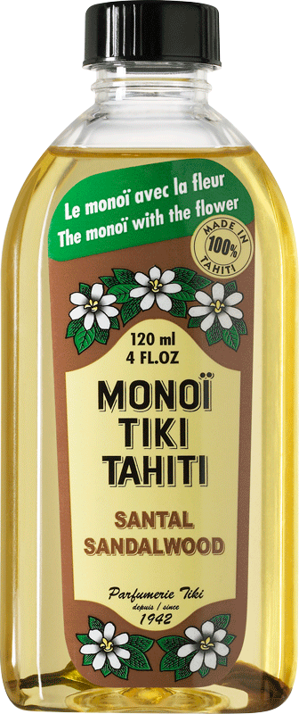 Product Front: Tiki Solaire Tiki Monoi Santal 120 Ml