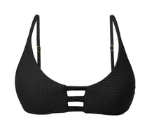 Carica l&#39;immagine nel visualizzatore di Gallery, Top Bora-Black Bra-Trio
