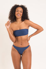 Carica l&#39;immagine nel visualizzatore di Gallery, Top Navy Bandeau-Reto
