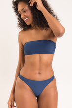 Carica l&#39;immagine nel visualizzatore di Gallery, Top Navy Bandeau-Reto
