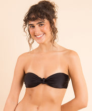 Carica l&#39;immagine nel visualizzatore di Gallery, Top Shimmer-Black Bandeau-Joy
